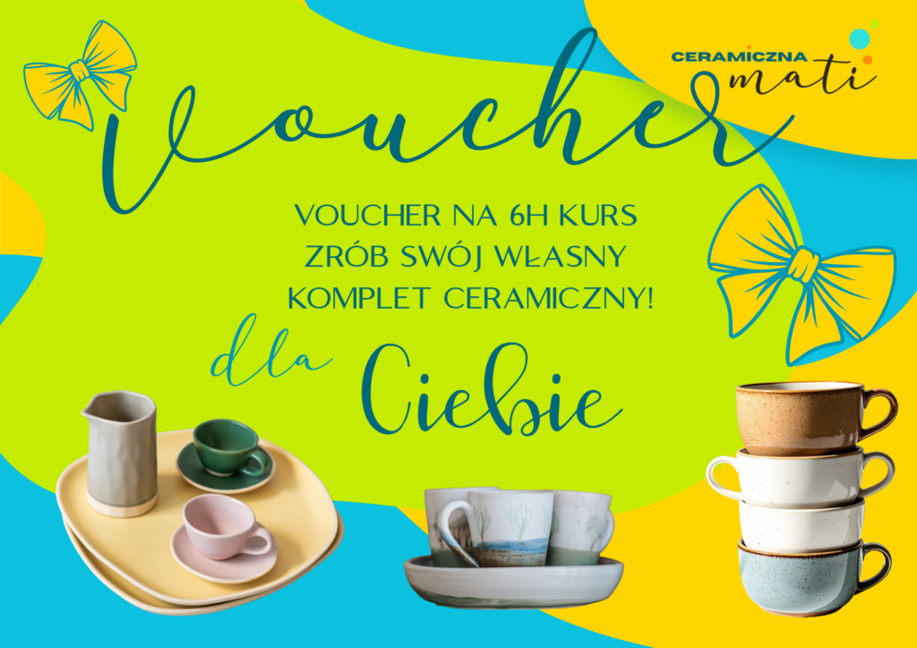 voucher na komplet ceramiczny